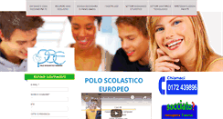 Desktop Screenshot of poloscolasticoeuropeo.com